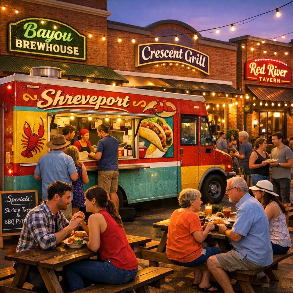 Exploring Shreveport’s Culinary Scene: New Eateries and Food Trucks to Savor