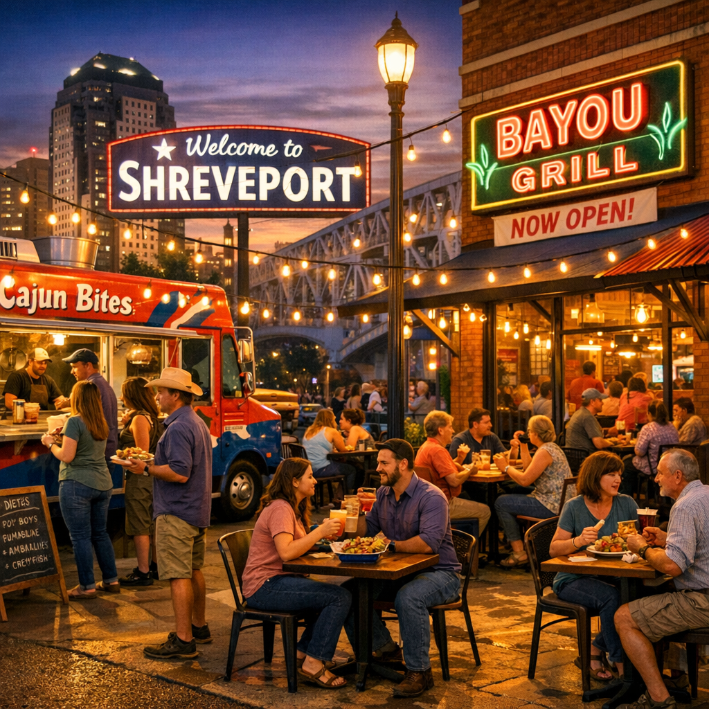 Exploring Shreveport’s Culinary Scene: New Eateries and Food Trucks to Savor