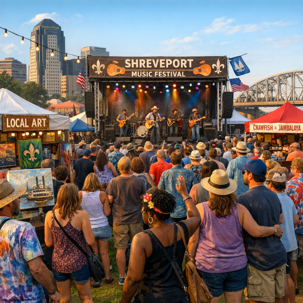 Celebrating Shreveport’s Vibrant Music and Arts Festivals
